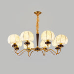 Orchid Vintage Fabric Chandelier - Lamp Outdoor