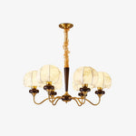 Orchid Vintage Fabric Chandelier - Lamp Outdoor