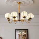 Orchid Vintage Fabric Chandelier - Lamp Outdoor
