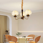 Orchid Vintage Fabric Chandelier - Lamp Outdoor