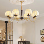 Orchid Vintage Fabric Chandelier - Lamp Outdoor