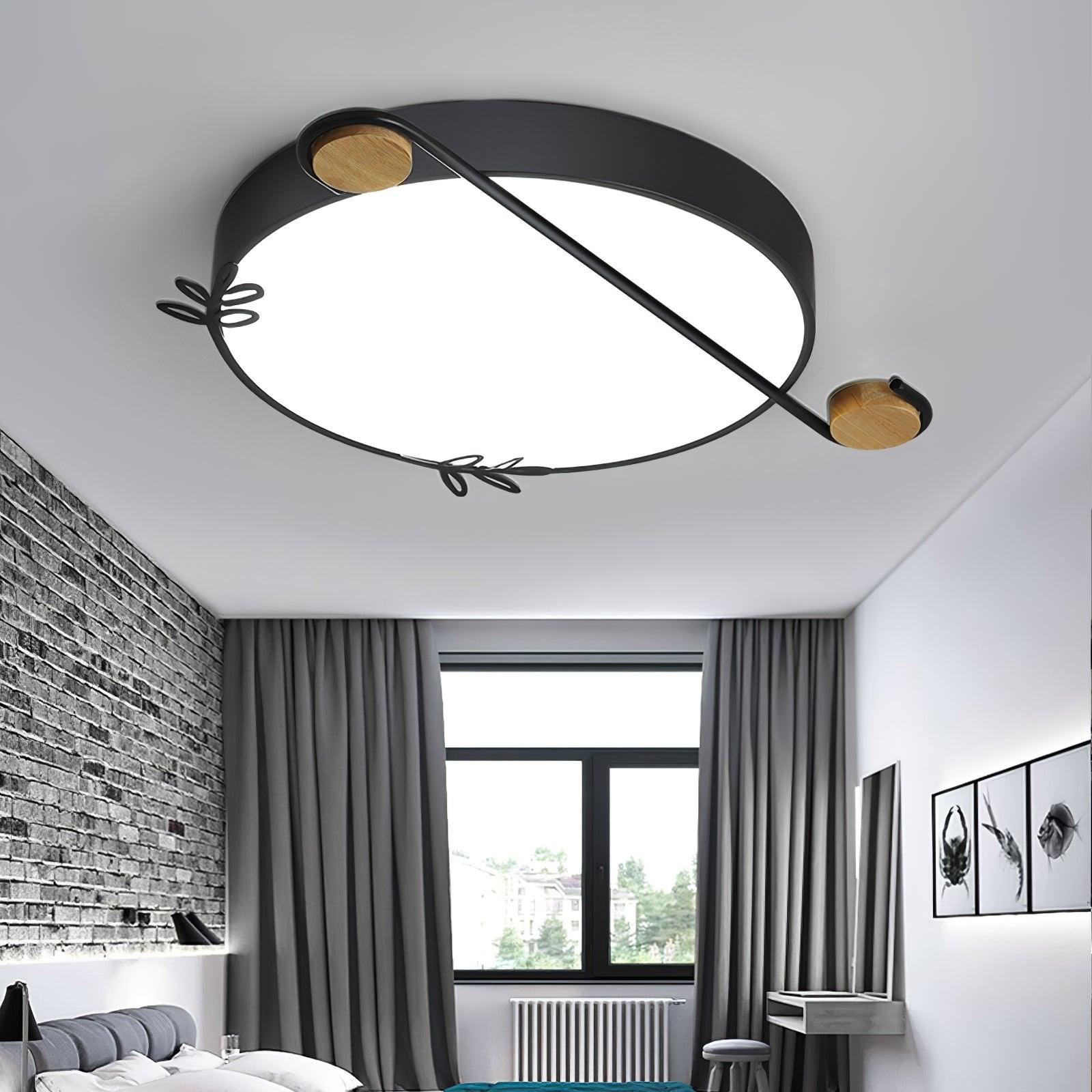 Musical Note Round Ceiling Lamp - Lamp Outdoor