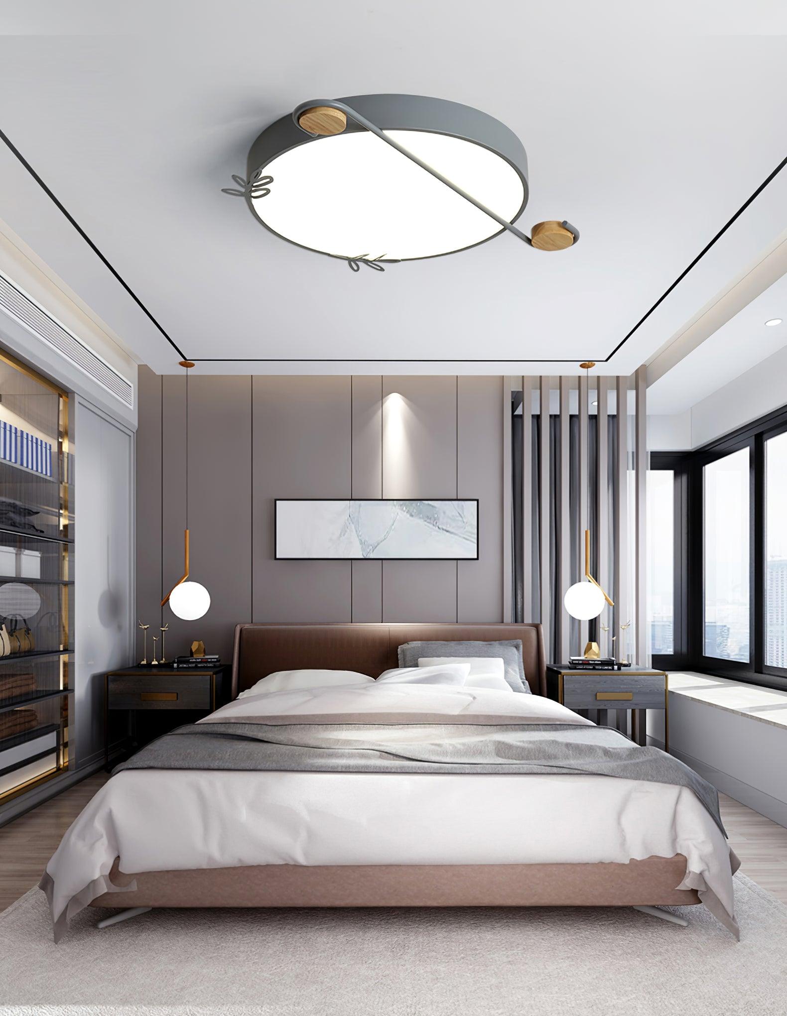 Musical Note Round Ceiling Lamp - Lamp Outdoor