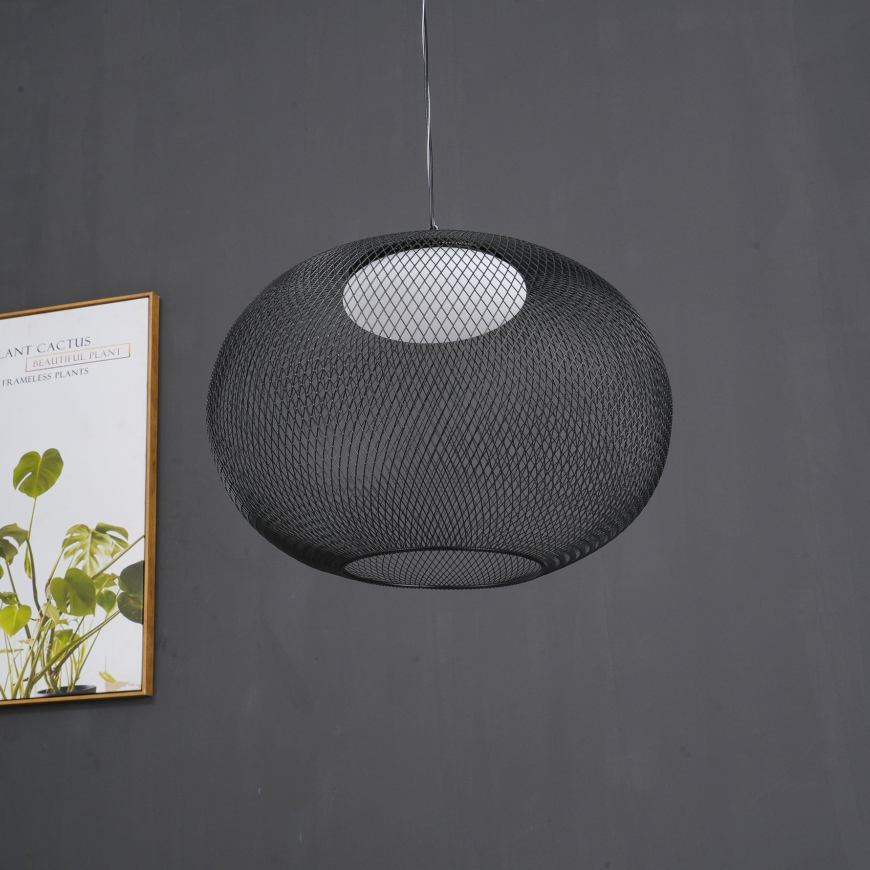 Metallic Meshwork Pendant Lamp - Lamp Outdoor
