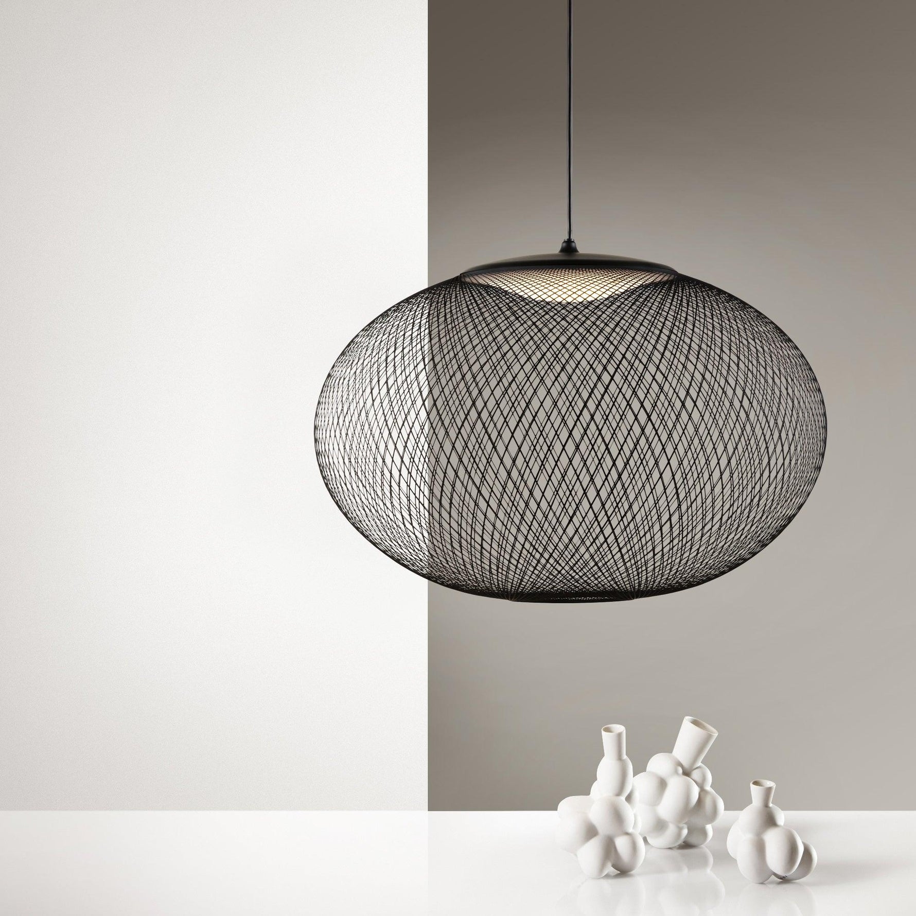 Metallic Meshwork Pendant Lamp - Lamp Outdoor