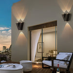 N/V/W Letters Creative Waterproof Modern LED Outdoor Wall Sconce Lighting - Lamp Outdoor