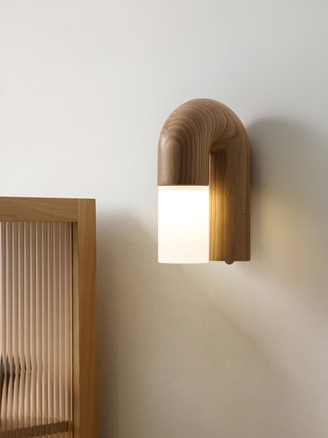 Arcus Wood Wall Lamp - Lamp Outdoor