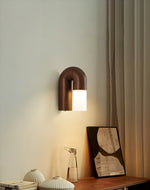 Arcus Wood Wall Lamp - Lamp Outdoor