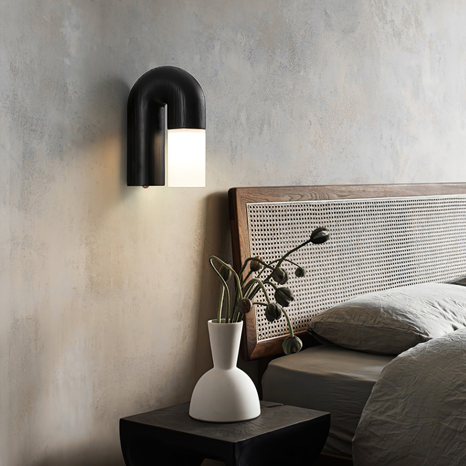 Arcus Wood Wall Lamp - Lamp Outdoor