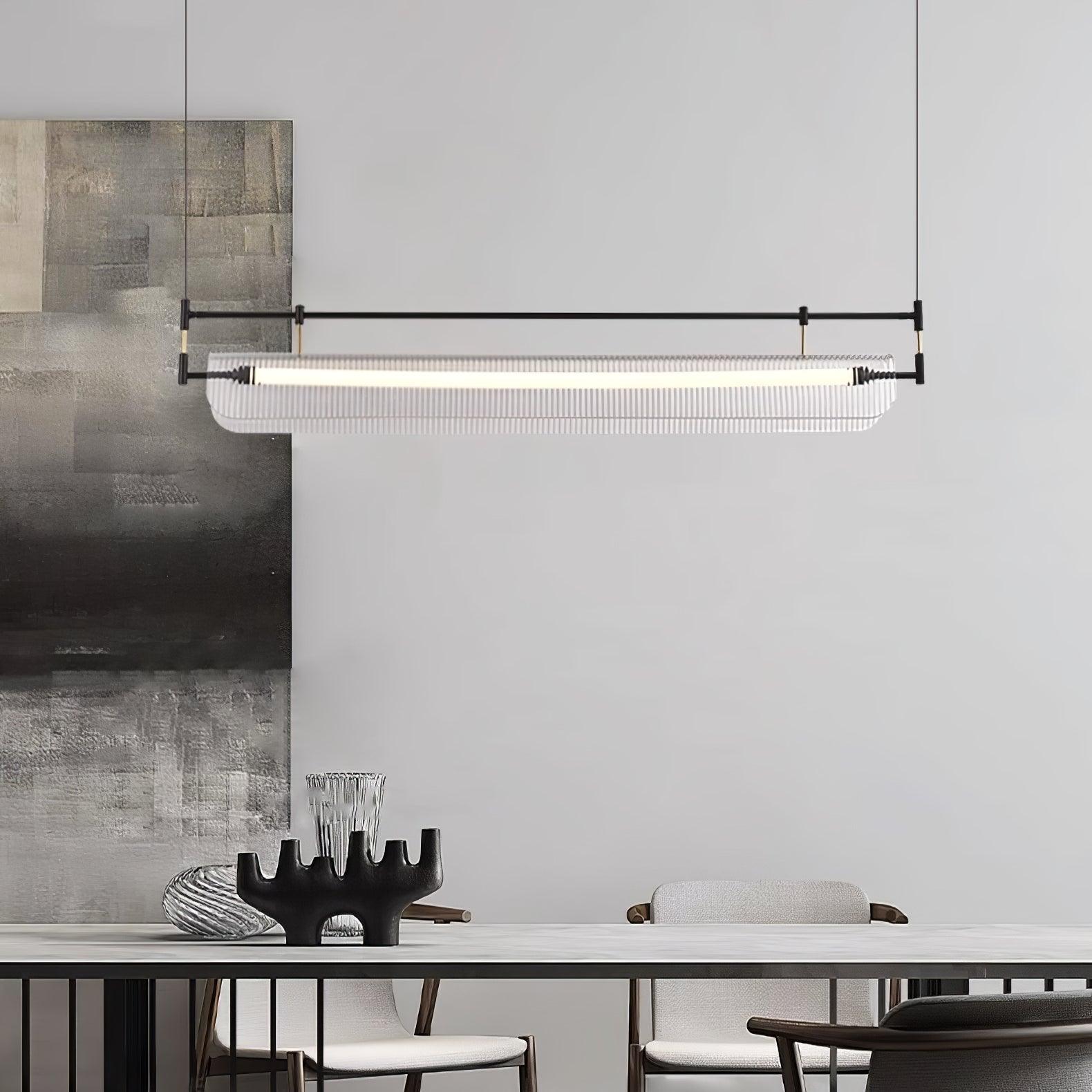 Linear Strip Chandelier - Lamp Outdoor