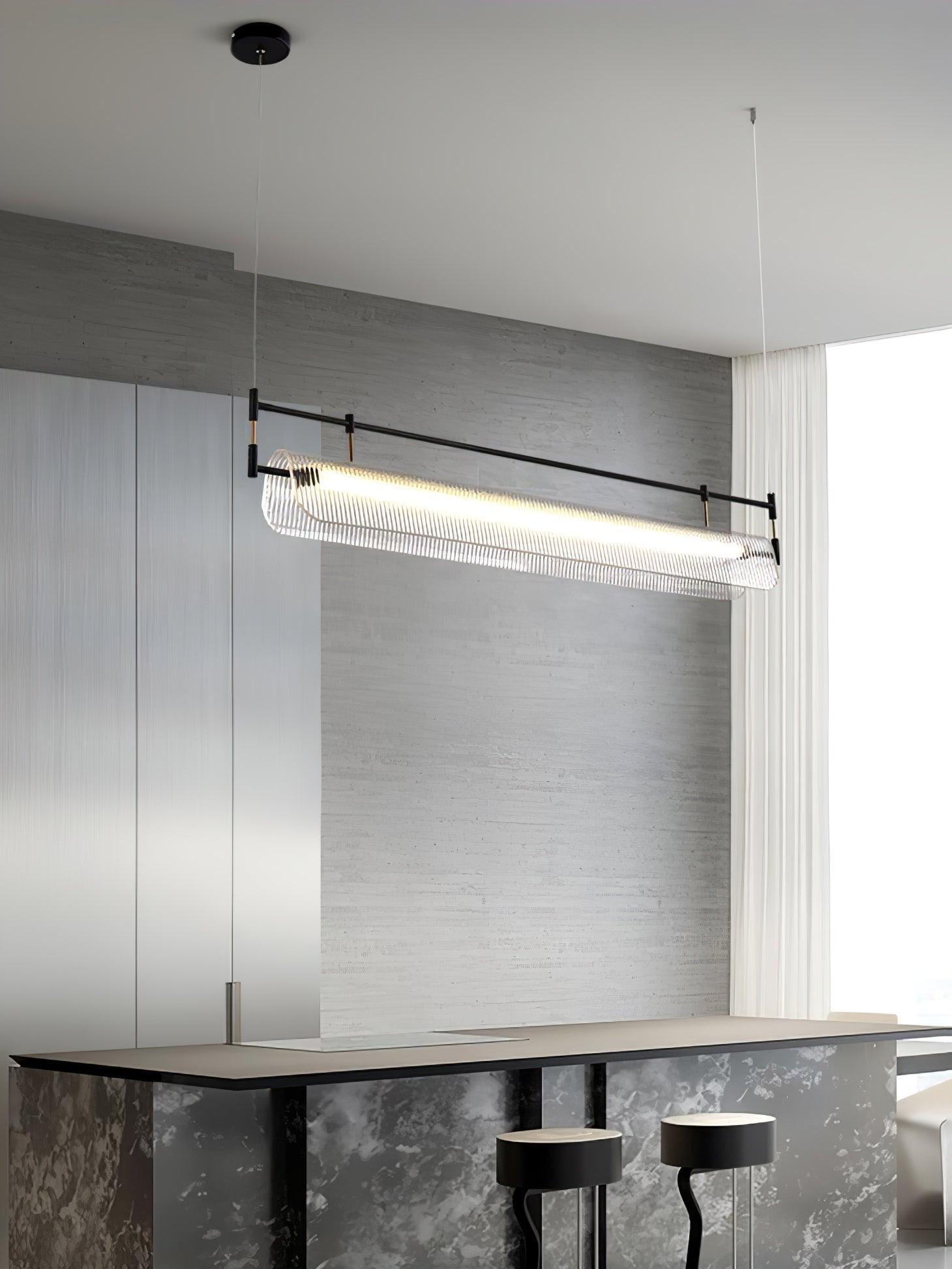 Linear Strip Chandelier - Lamp Outdoor