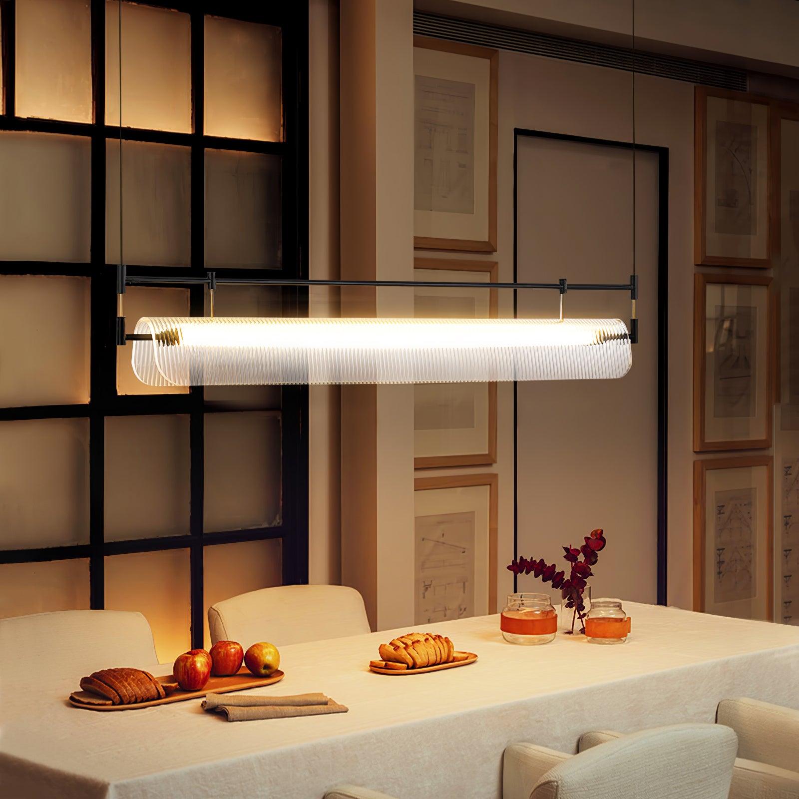 Linear Strip Chandelier - Lamp Outdoor