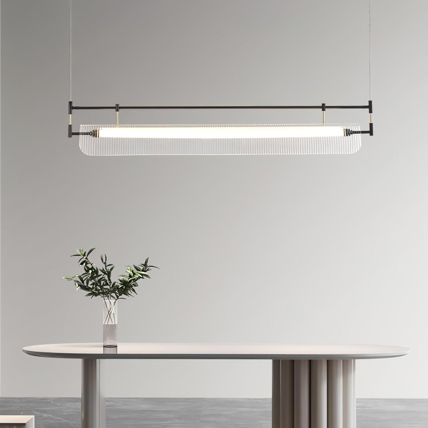 Linear Strip Chandelier - Lamp Outdoor