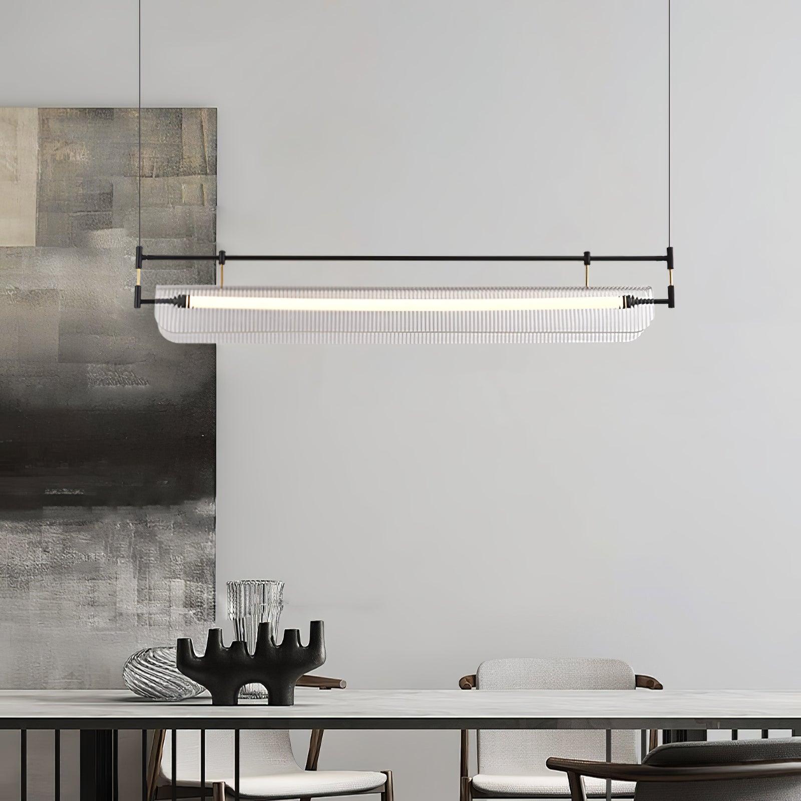 Linear Strip Chandelier - Lamp Outdoor