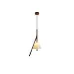 Zovenarae Triangular Wood Pendant Light - Lamp Outdoor