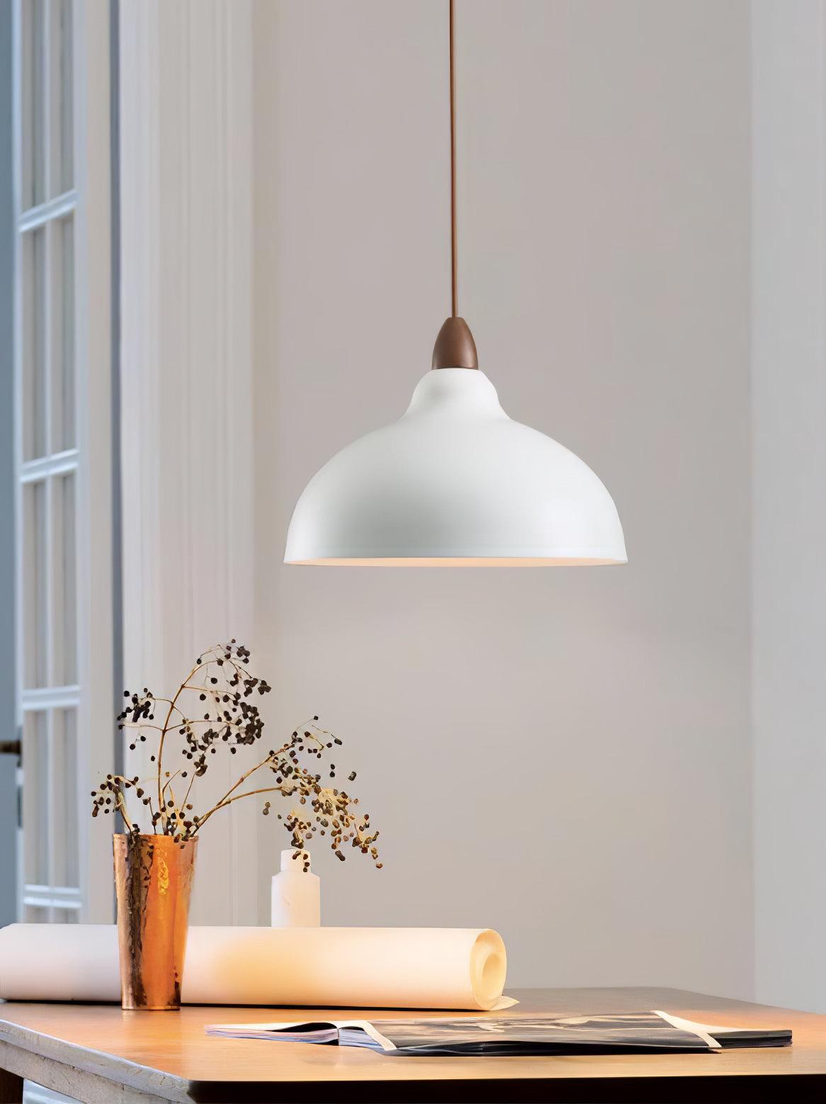 Silas Minimalist Metal Pendant Lamp - Lamp Outdoor