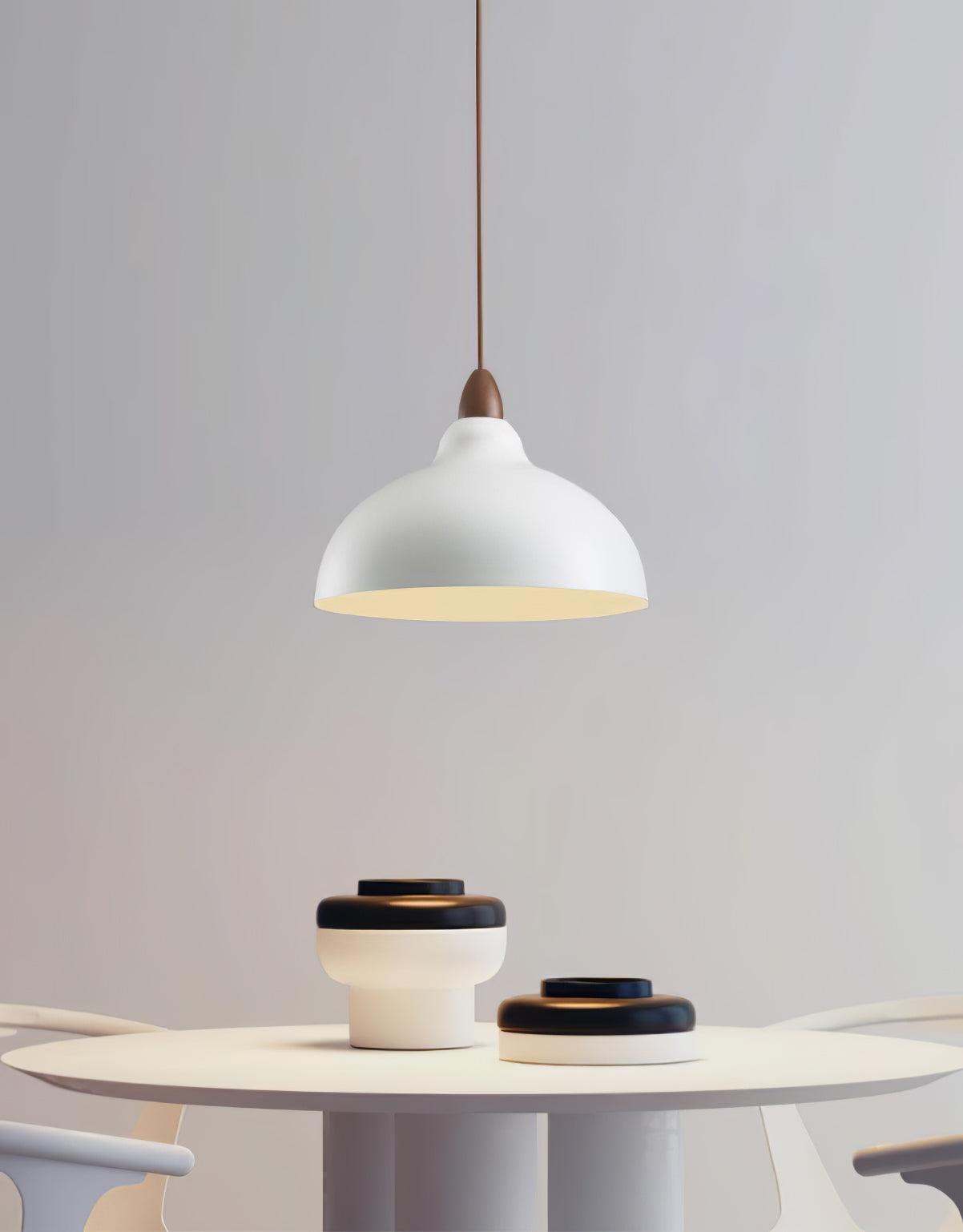 Silas Minimalist Metal Pendant Lamp - Lamp Outdoor