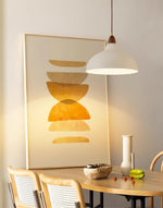 Silas Minimalist Metal Pendant Lamp - Lamp Outdoor