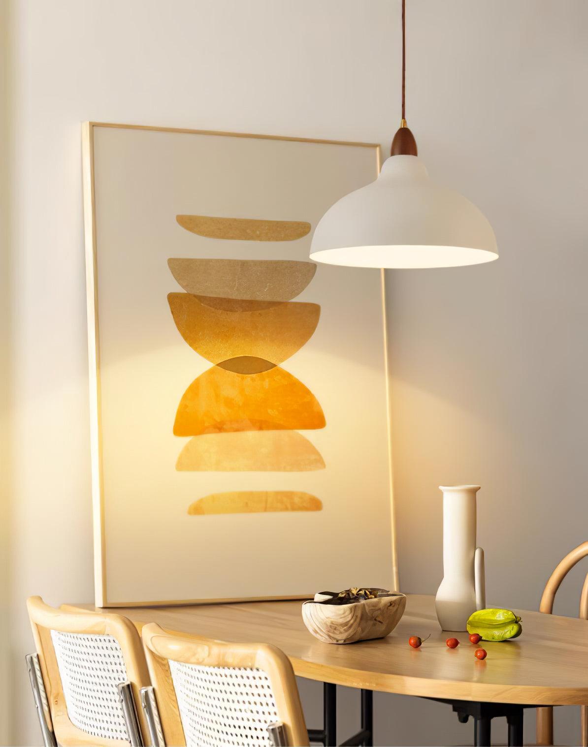 Silas Minimalist Metal Pendant Lamp - Lamp Outdoor