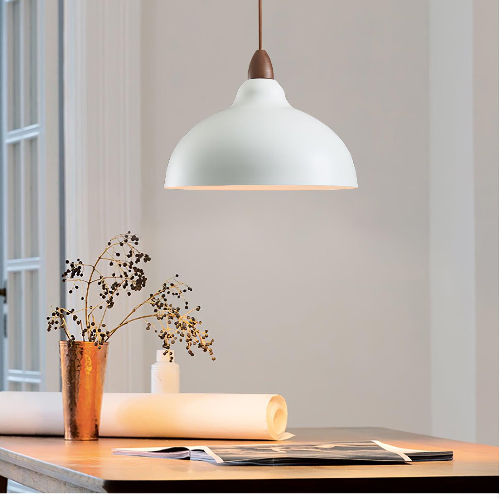 Silas Minimalist Metal Pendant Lamp - Lamp Outdoor