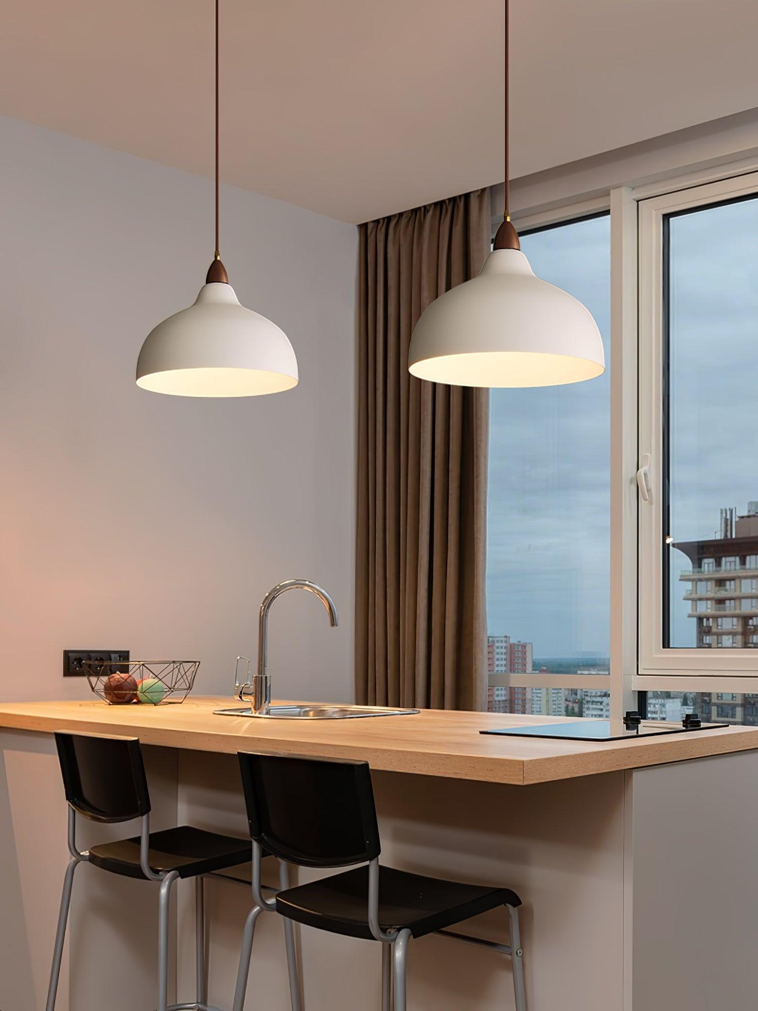 Silas Minimalist Metal Pendant Lamp - Lamp Outdoor