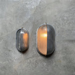 Ray Modern Round/Ellipse Outdoor Waterproof Wall Lamp, 2 Colors - Lamp Outdoor