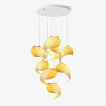 Cumiror Postmodern Luxury Shell Wood Wood Pendant Light - Lamp Outdoor