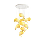 Cumiror Postmodern Luxury Shell Wood Wood Pendant Light - Lamp Outdoor