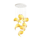 Cumiror Postmodern Luxury Shell Wood Wood Pendant Light - Lamp Outdoor