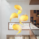 Cumiror Postmodern Luxury Shell Wood Wood Pendant Light - Lamp Outdoor