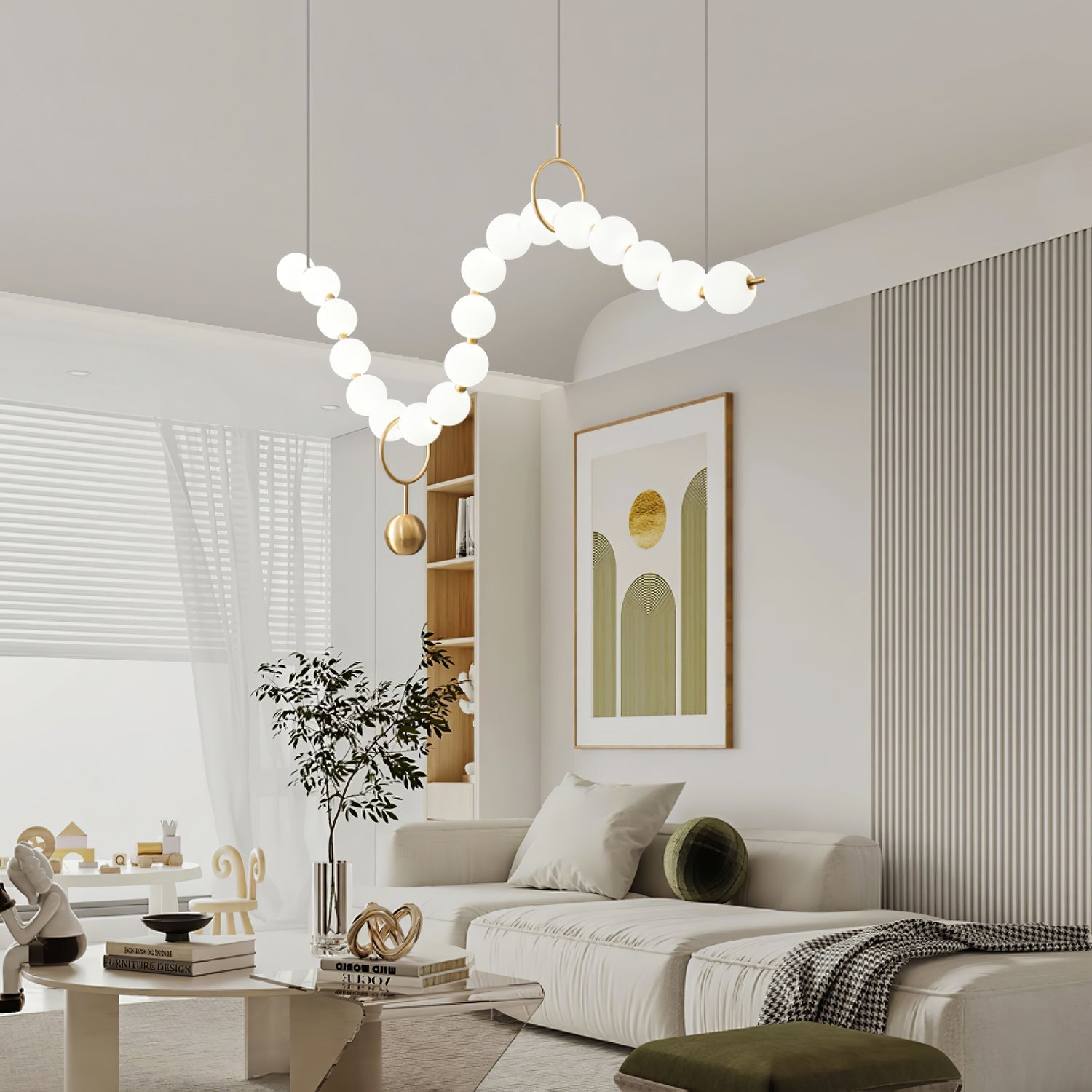 Necklace LED Pendant Lamp - Lamp Outdoor