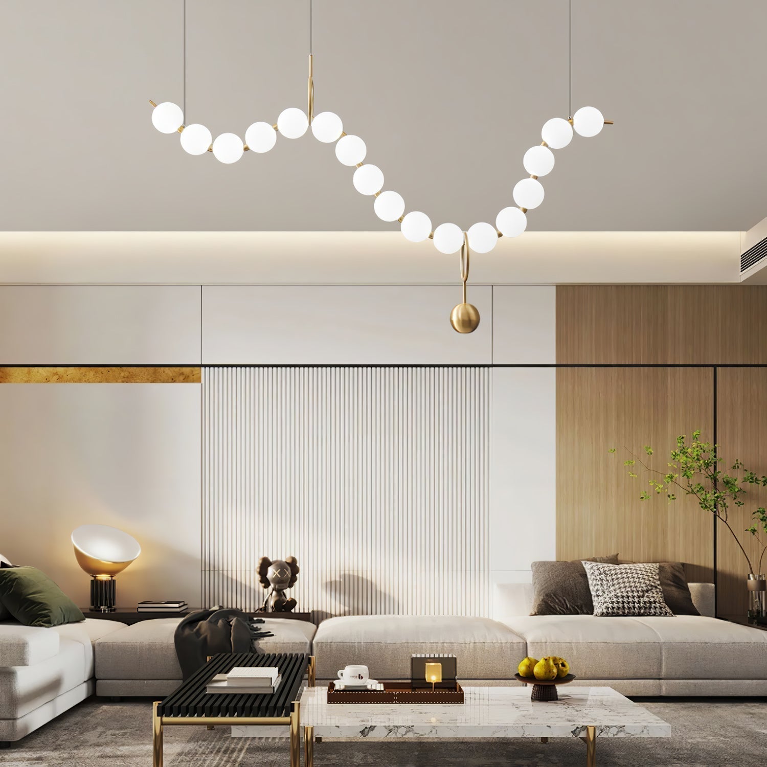 Necklace LED Pendant Lamp - Lamp Outdoor