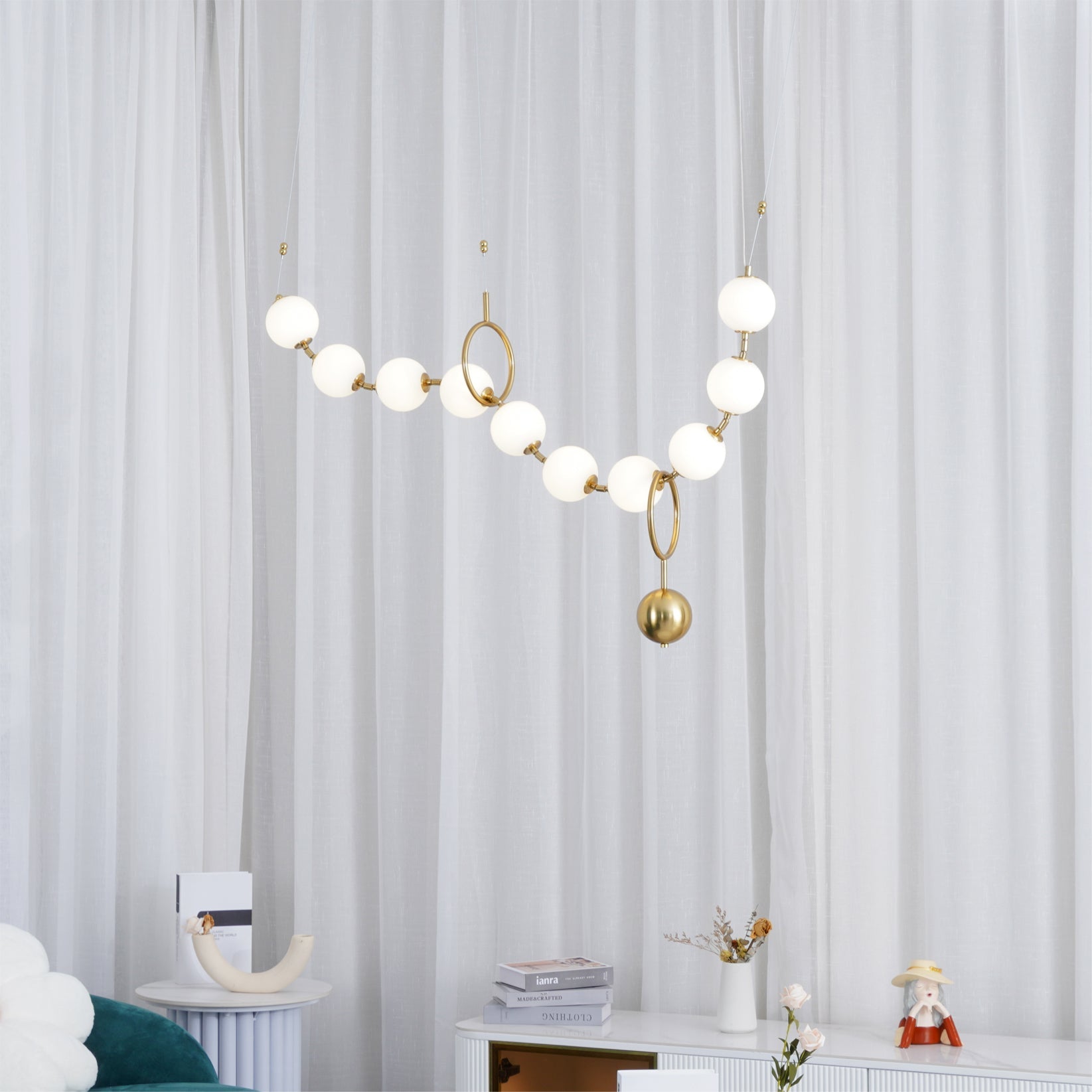 Necklace LED Pendant Lamp - Lamp Outdoor