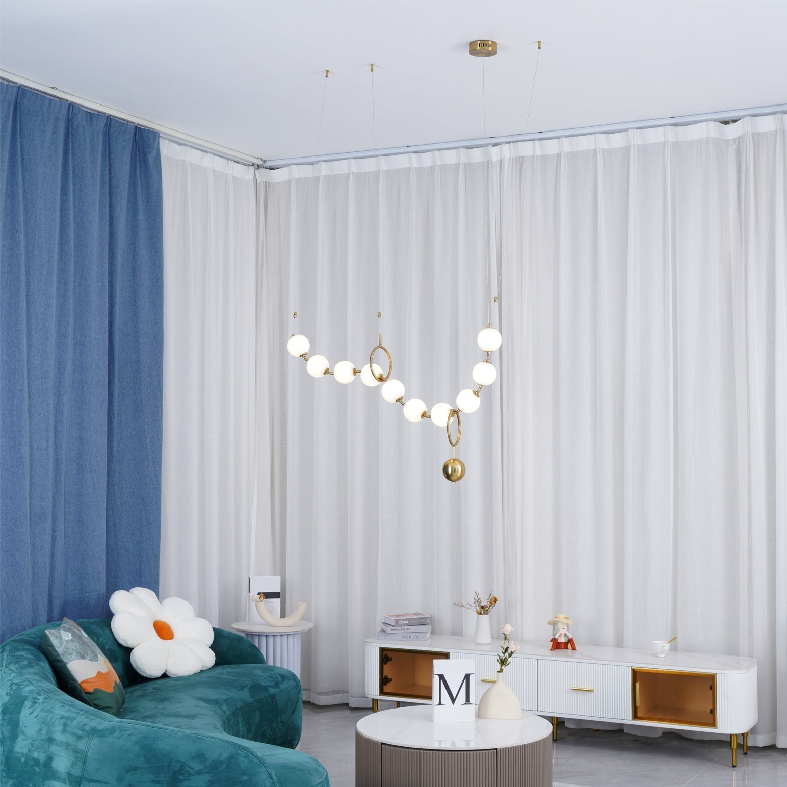 Necklace LED Pendant Lamp - Lamp Outdoor