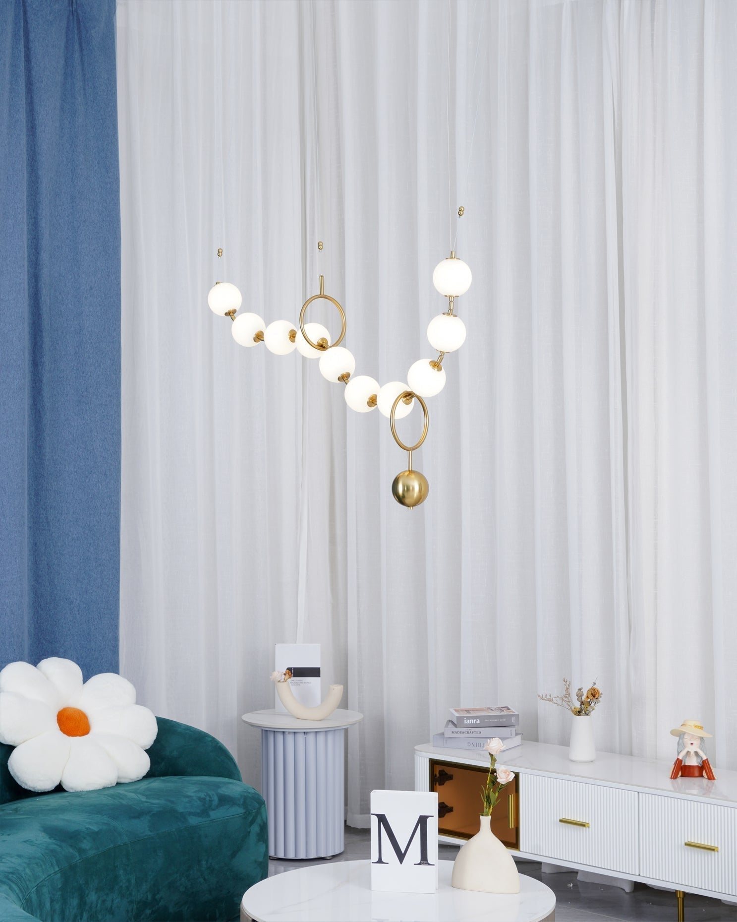 Necklace LED Pendant Lamp - Lamp Outdoor