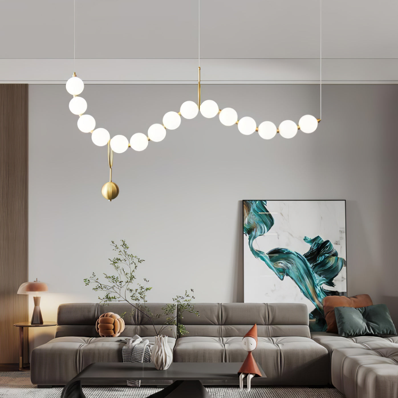 Necklace LED Pendant Lamp - Lamp Outdoor