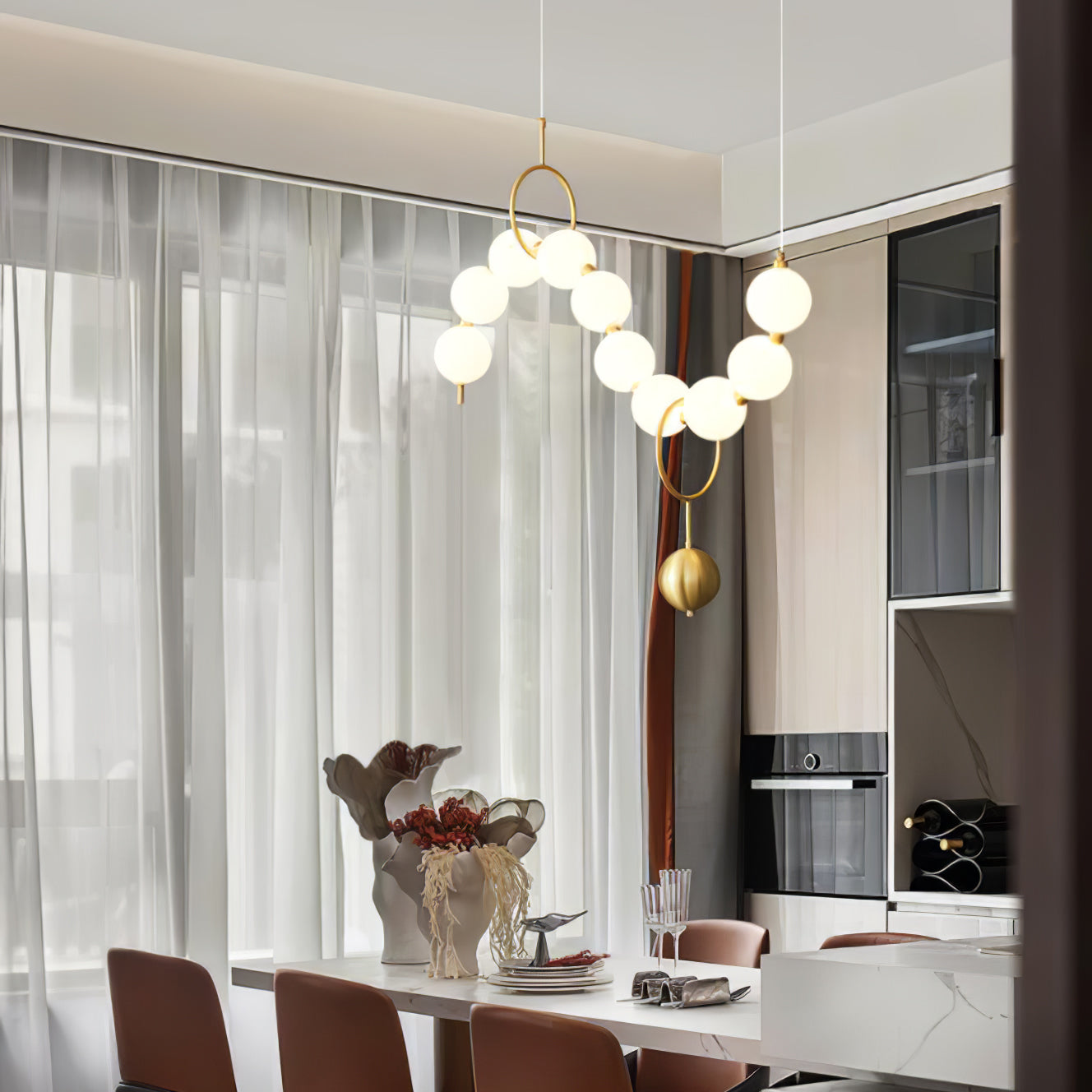 Necklace LED Pendant Lamp - Lamp Outdoor