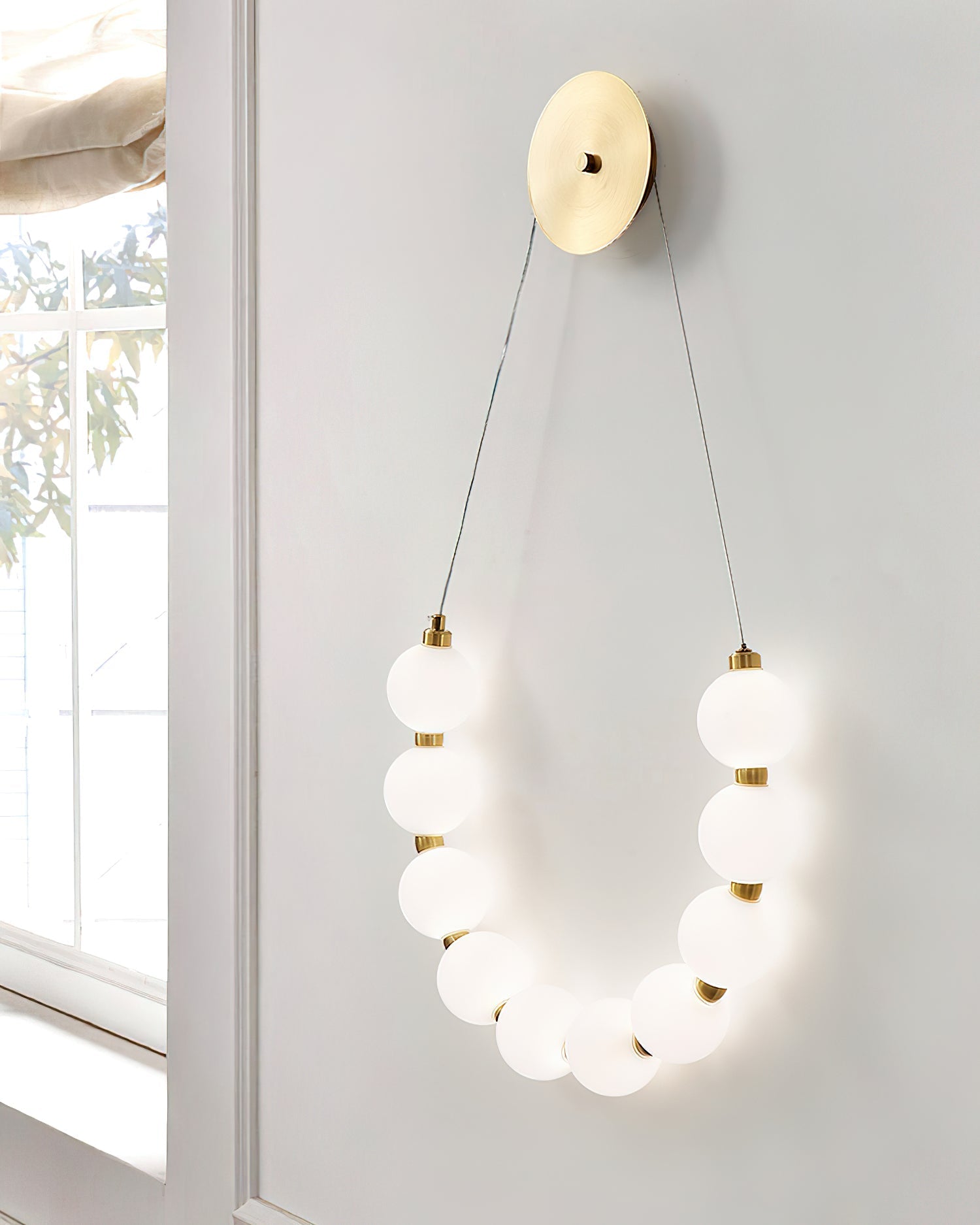 Necklace Loop Wall Lamp - Lamp Outdoor