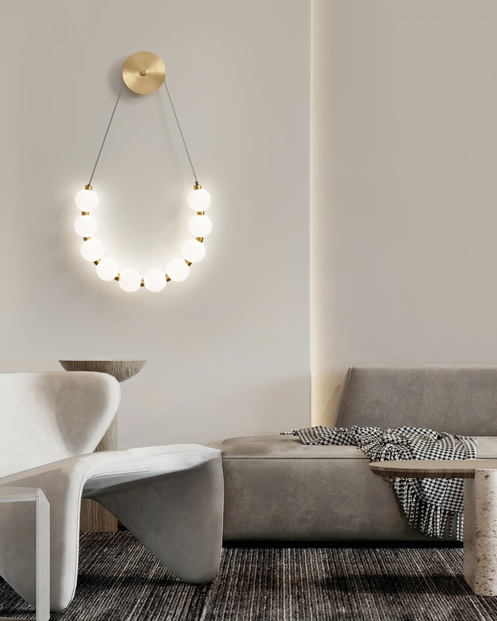Necklace Loop Wall Lamp - Lamp Outdoor