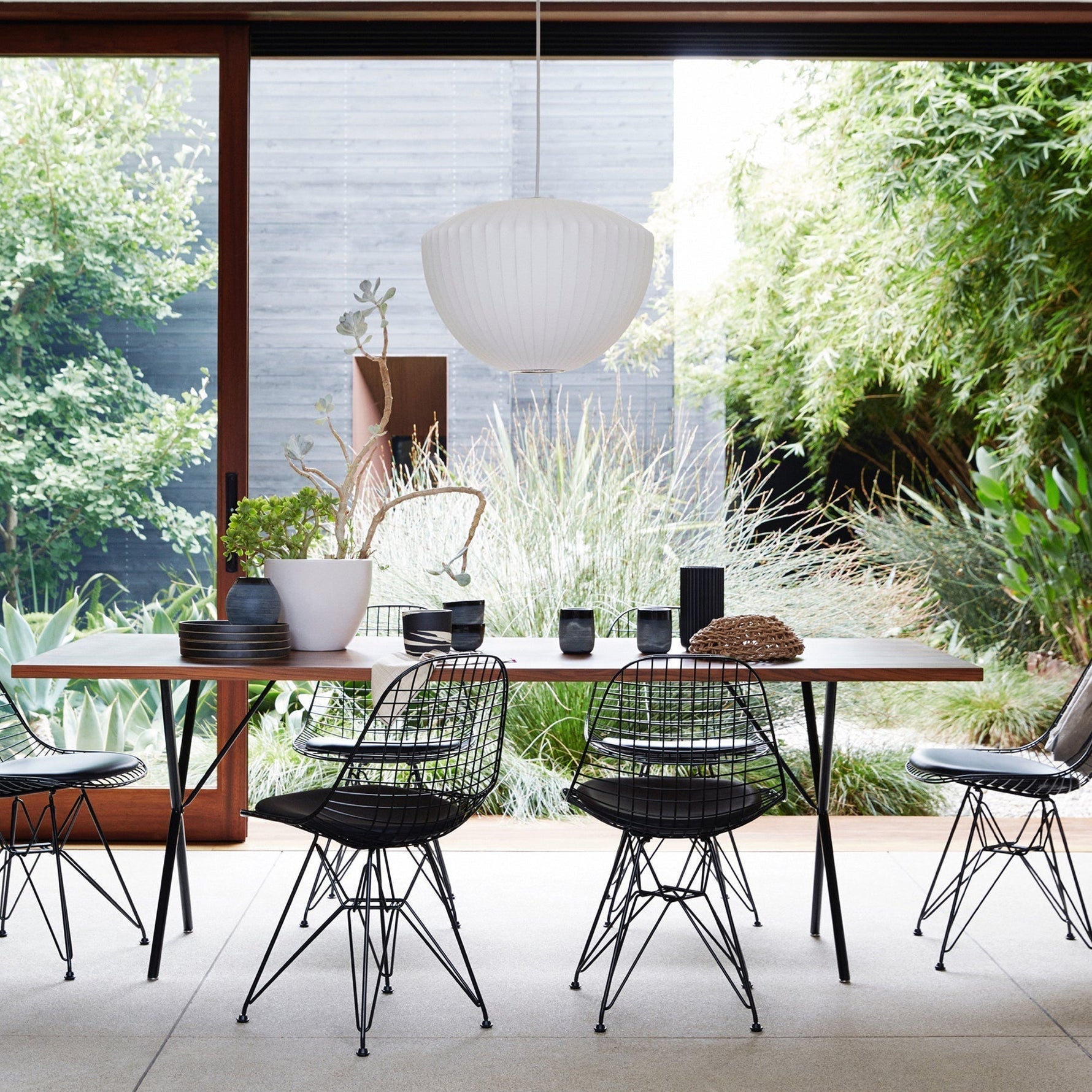 Bubble Mulberry Silk Pendant Lamp - Lamp Outdoor