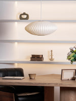 Bubble Mulberry Silk Pendant Lamp - Lamp Outdoor