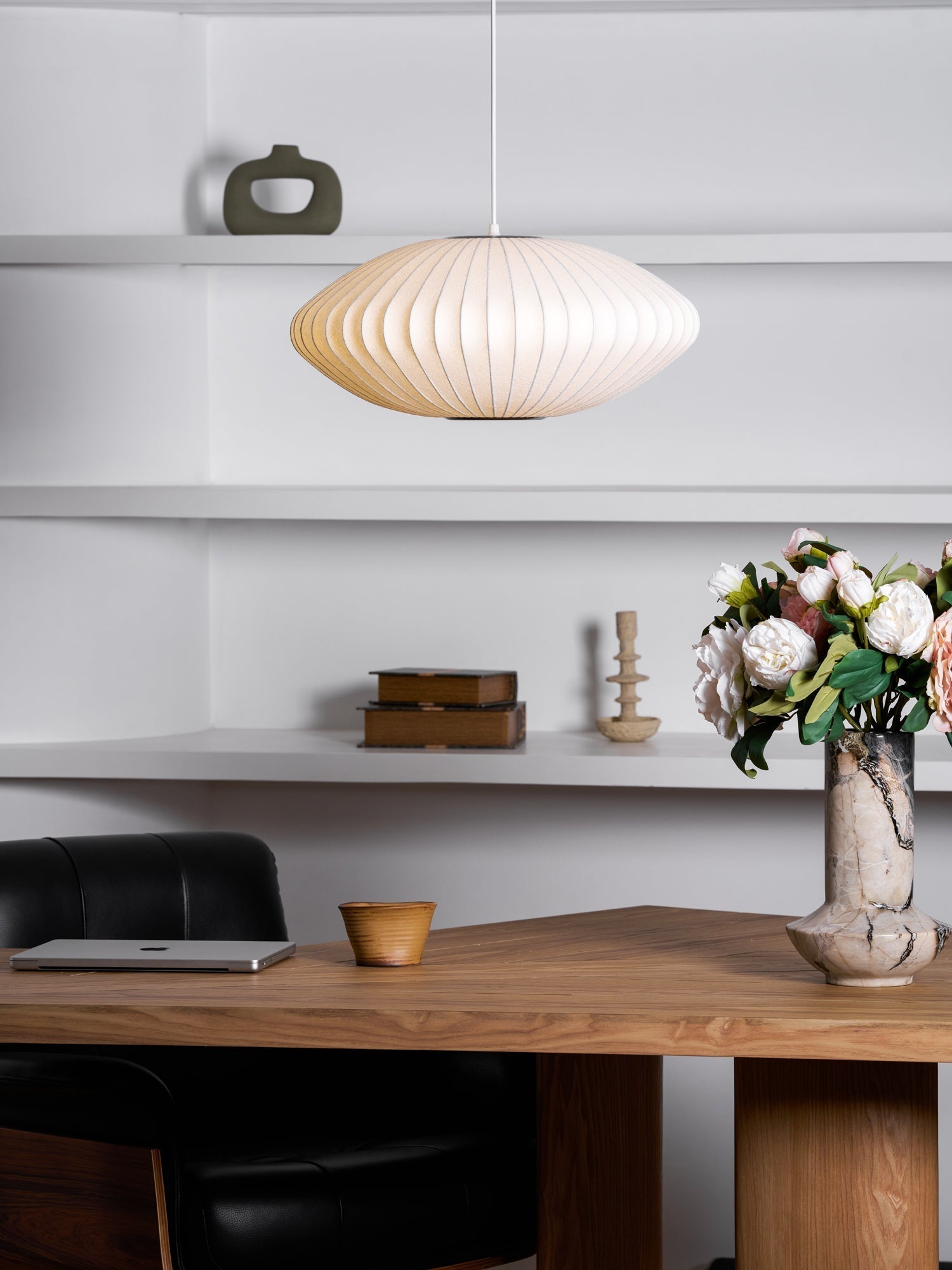 Bubble Mulberry Silk Pendant Lamp - Lamp Outdoor