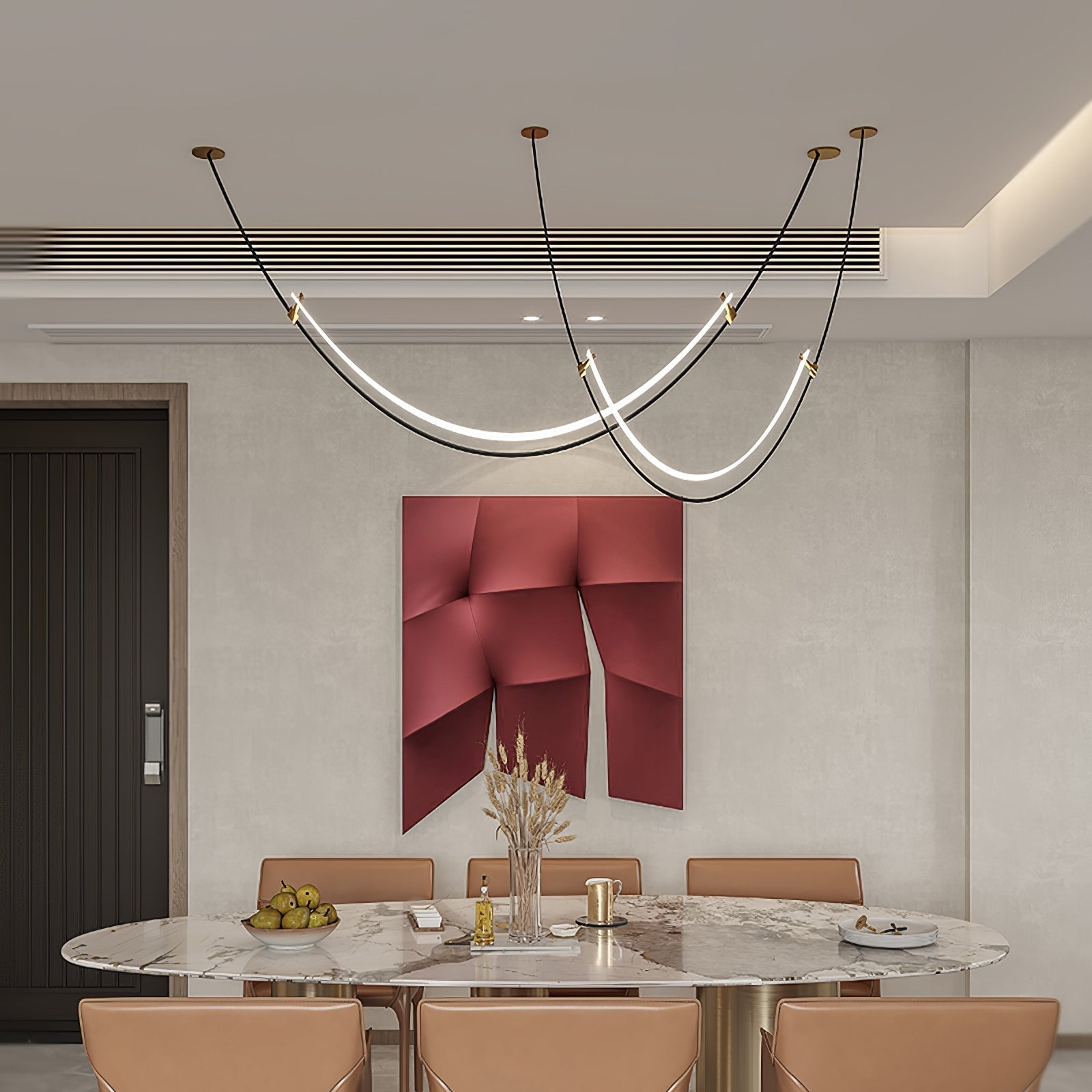 Luxe Modern Acrylic Pendant Lamp - Lamp Outdoor
