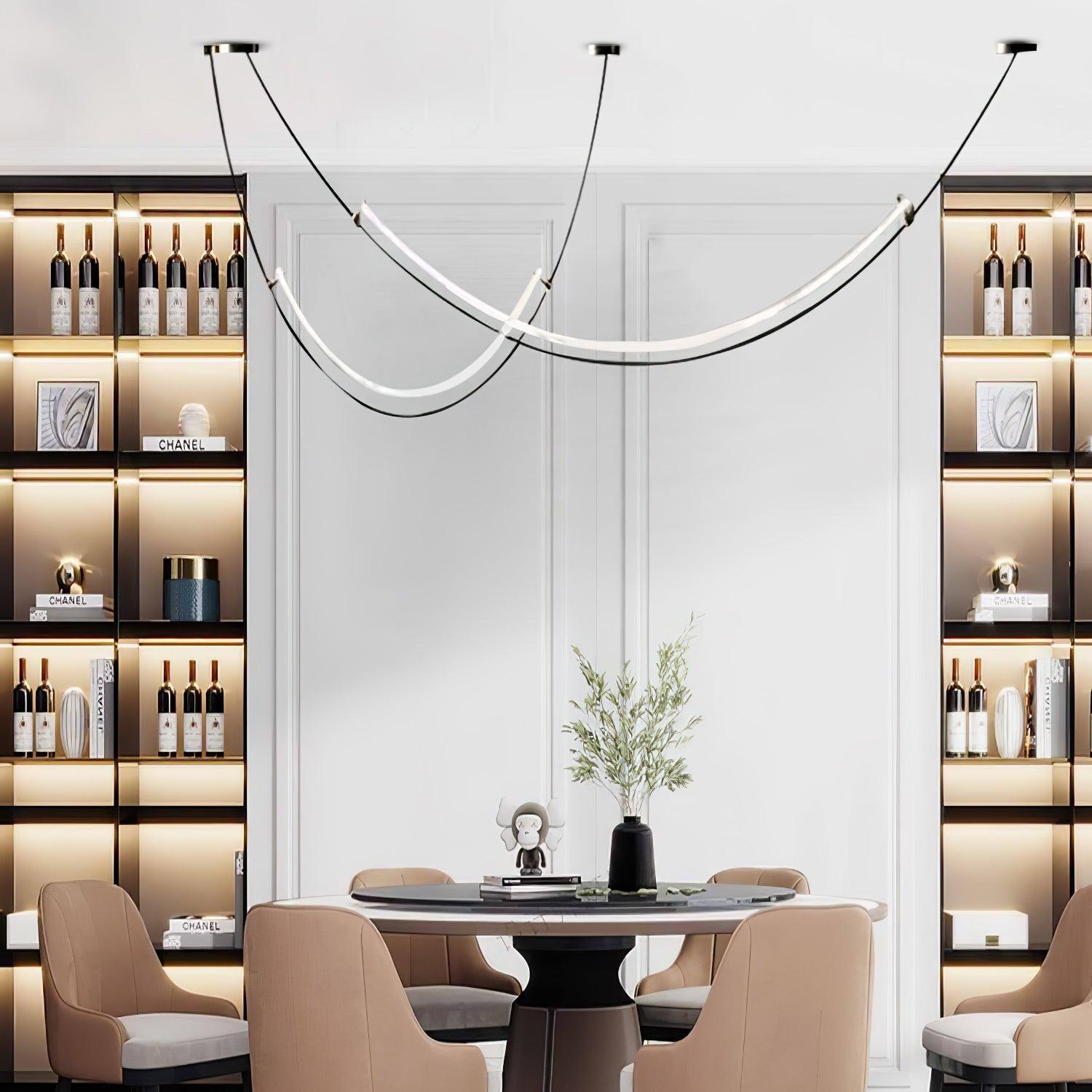 Luxe Modern Acrylic Pendant Lamp - Lamp Outdoor