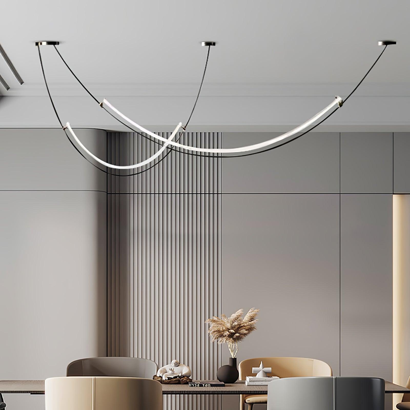Luxe Modern Acrylic Pendant Lamp - Lamp Outdoor