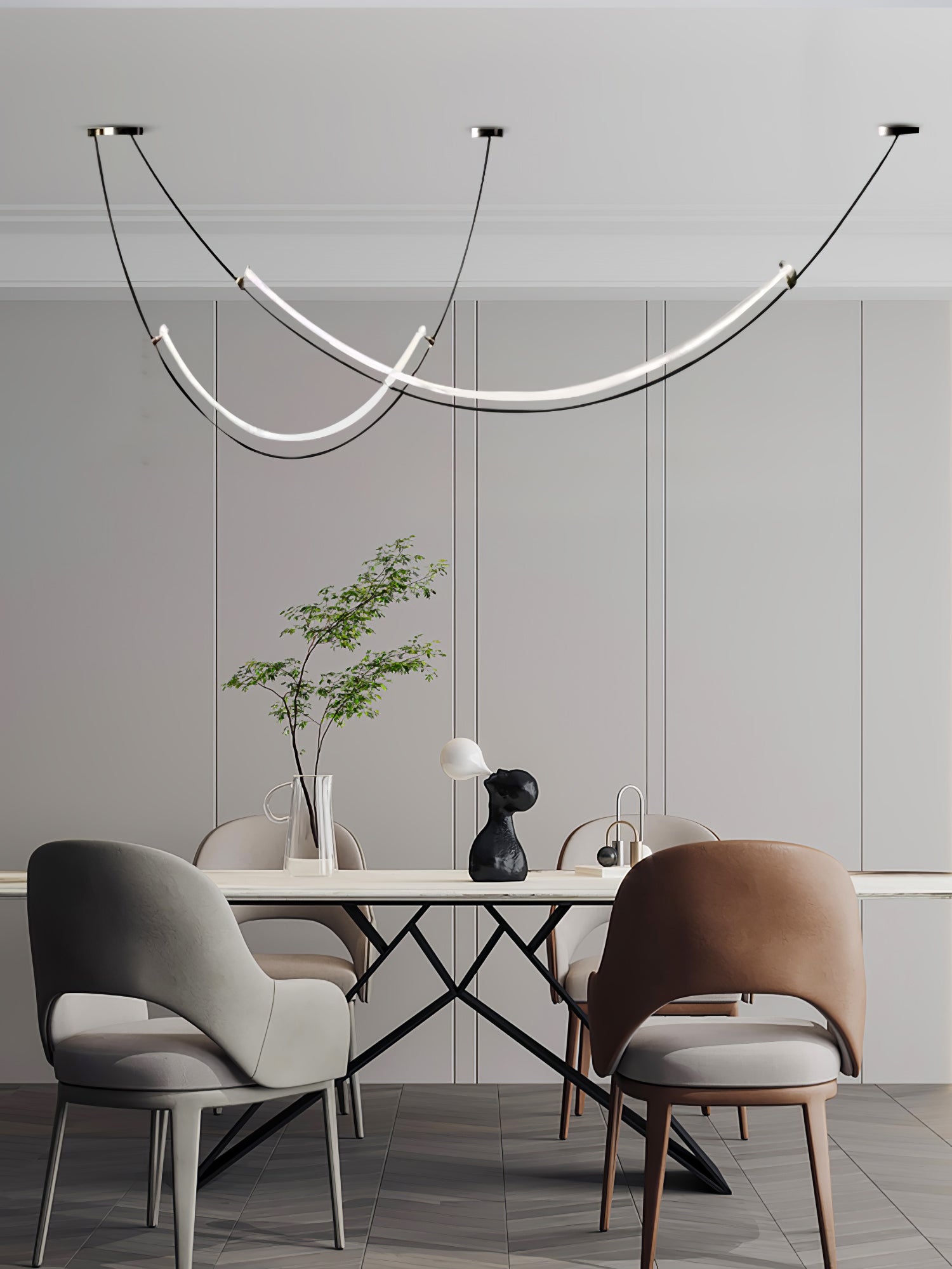 Luxe Modern Acrylic Pendant Lamp - Lamp Outdoor