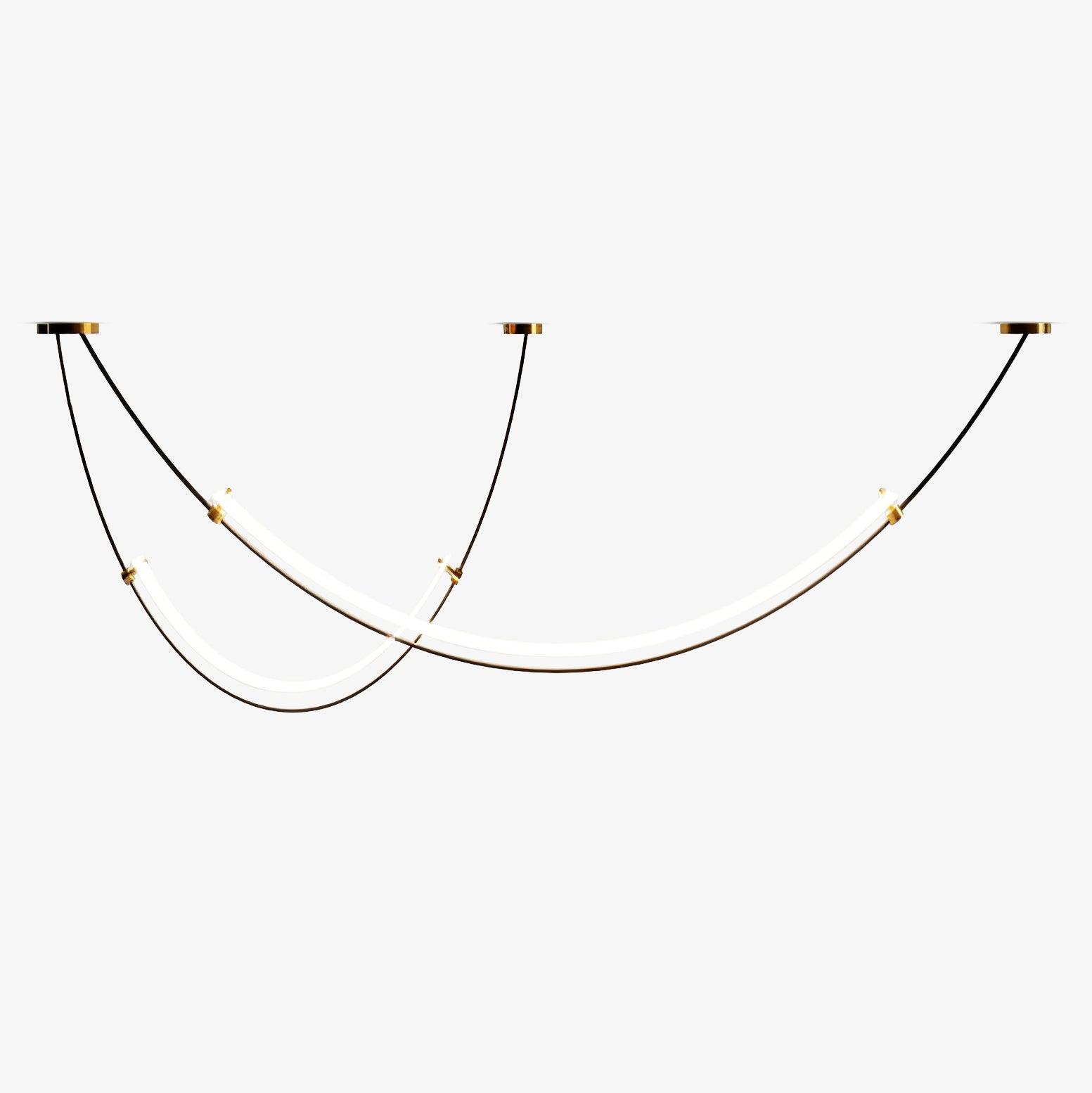 Luxe Modern Acrylic Pendant Lamp - Lamp Outdoor