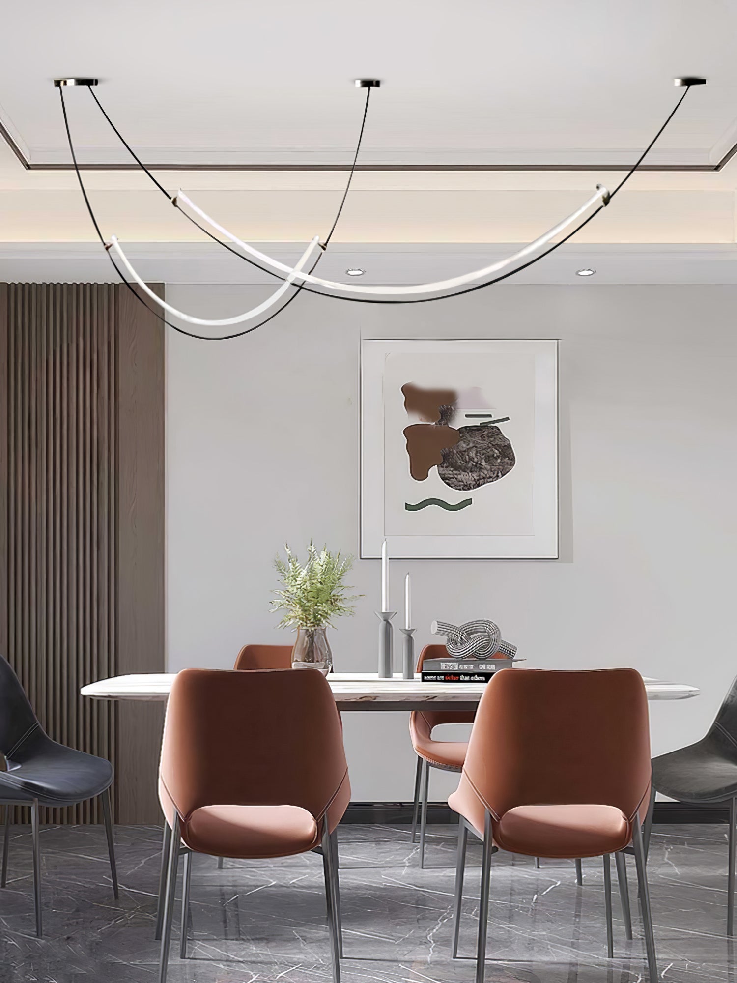 Luxe Modern Acrylic Pendant Lamp - Lamp Outdoor