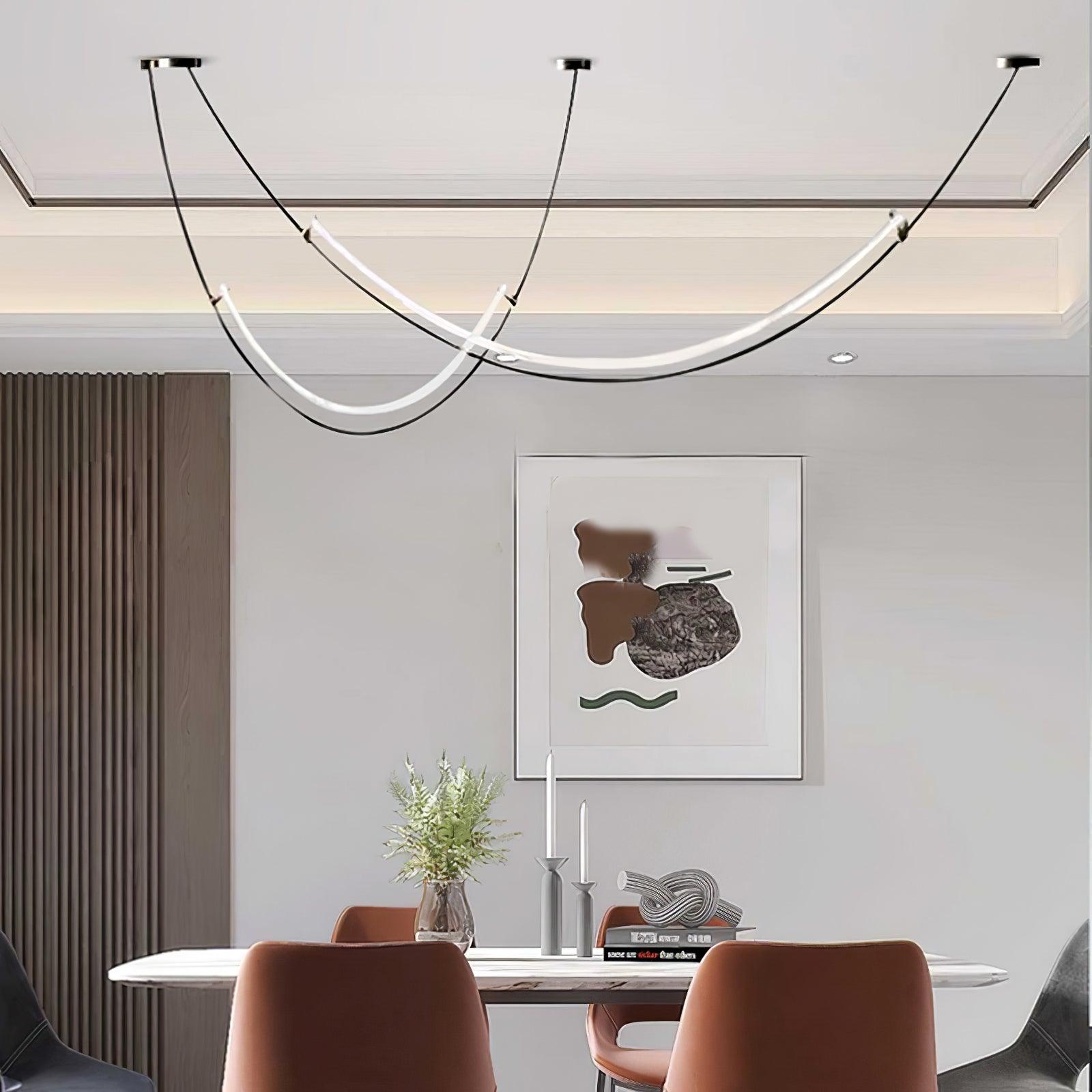 Luxe Modern Acrylic Pendant Lamp - Lamp Outdoor