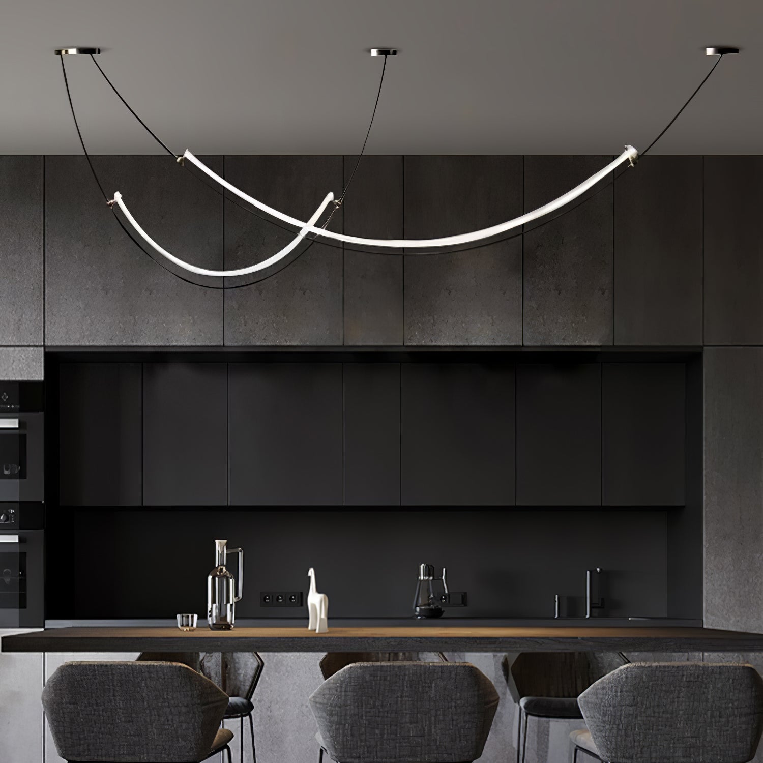 Luxe Modern Acrylic Pendant Lamp - Lamp Outdoor